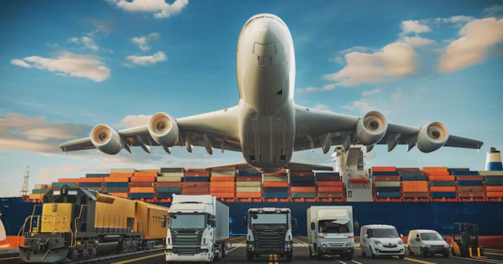Image représentant le secteur du transport logistique et de la supply chain