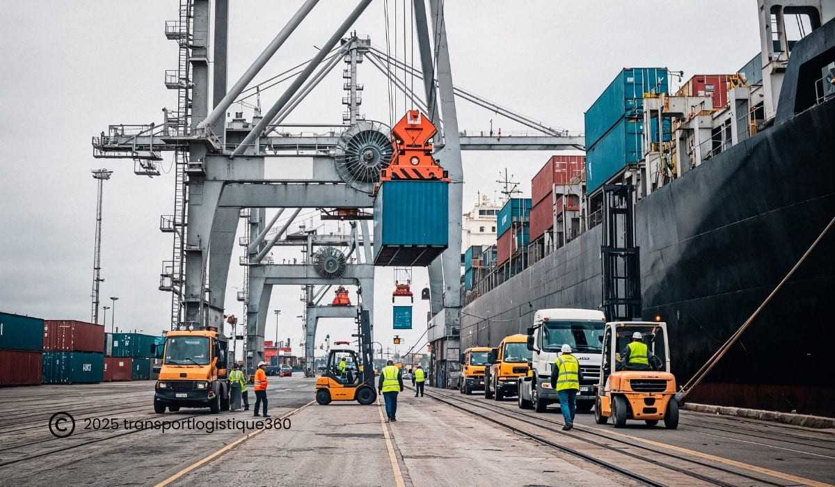 acteurs de la chaîne logistique du fret maritime international
