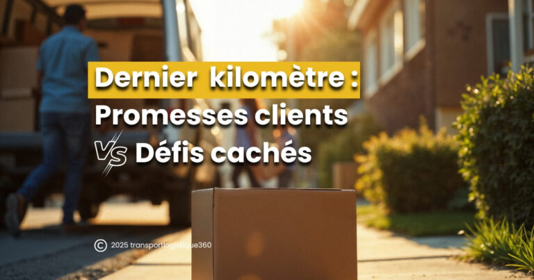 “Colis déposé devant une maison, illustrant les défis de la logistique du dernier kilomètre entre promesses clients et réalité du terrain.
